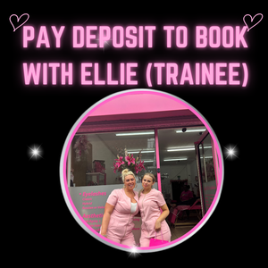 PAY DEPOSIT TO BOOK WITH ELLIE